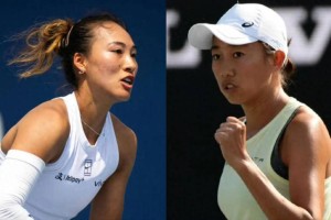 郑钦文1号种子冲赛季第一冠，2-0：中国金花前一姐张帅双打开门红