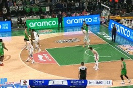 金年会⛈️都很准啊！李晓旭&布朗&赵继伟相继命中三分球