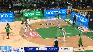 金年会⛈️都很准啊！李晓旭&布朗&赵继伟相继命中三分球
