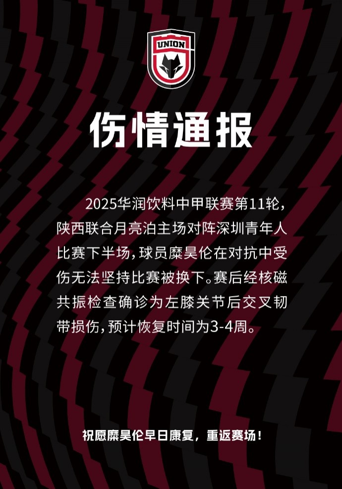 金年会金字招牌诚信至上伤情通报